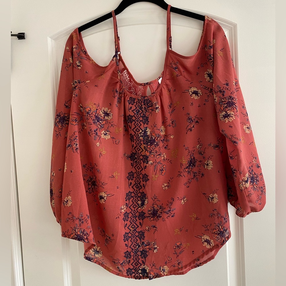 Spaghetti Strap/Off Shoulder Long Sleeve